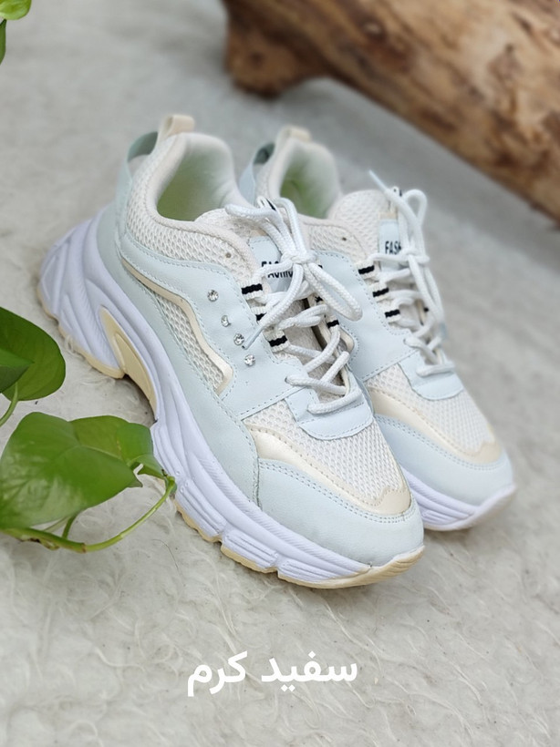 سفارش اینترنتی کتونی طبی لژدار مدل فشن نگینی کد 100249