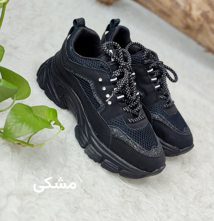 مشاهده قیمت کتونی طبی لژدار مدل فشن نگینی کد 100249