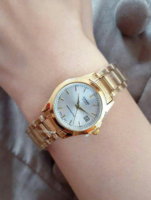 خرید ساعت مچی کاسیو و نیم ست زنانه کد 369291