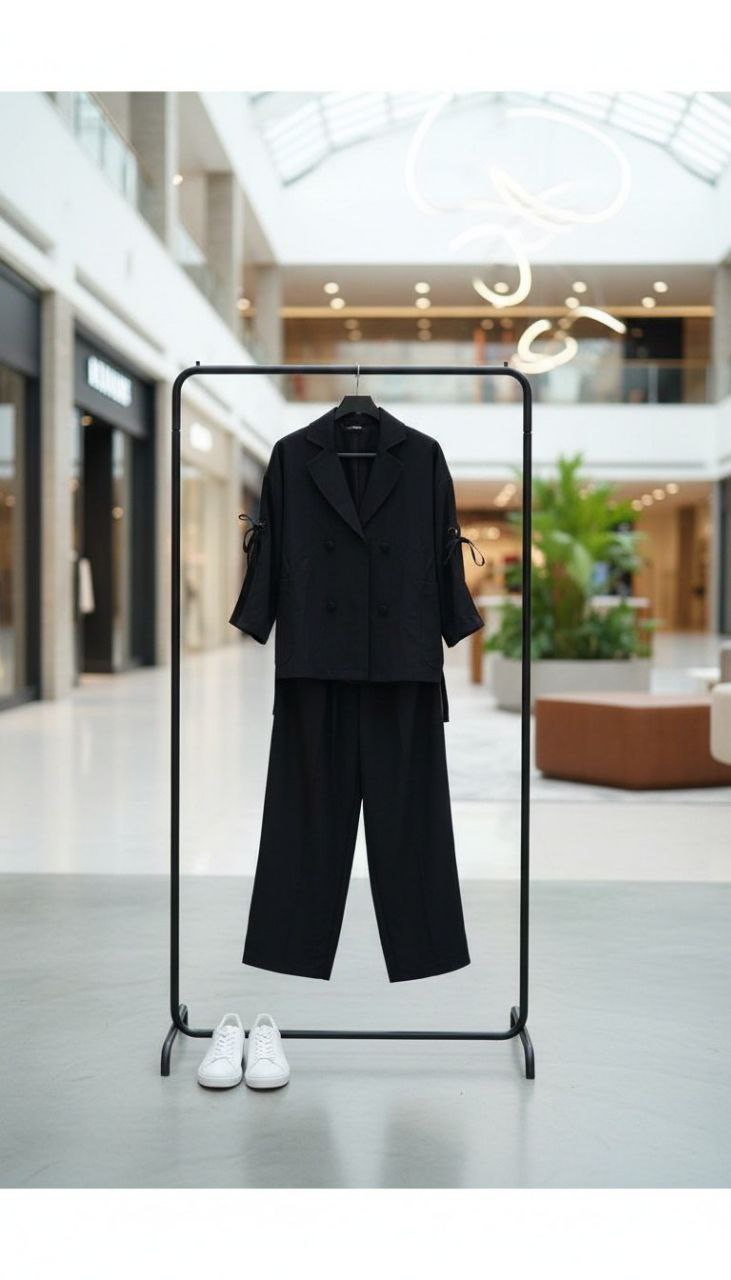 مشاهده قیمت ست کت شلوار اسپورت تینا کد 37201