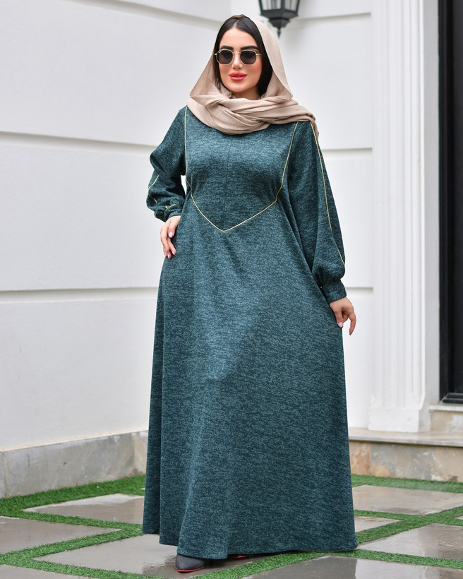 خرید مانتو عبایی نادی کد ۴۳۱۱