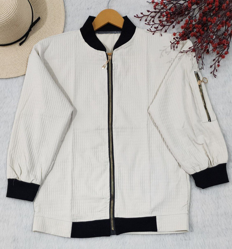 مشاهده قیمت و خرید سوییشرت جلو زیپ ضد آب پاییزه کد 95005