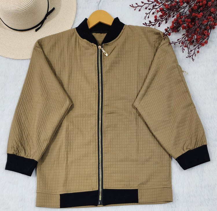 خرید سوییشرت جلو زیپ ضد آب پاییزه کد 95005