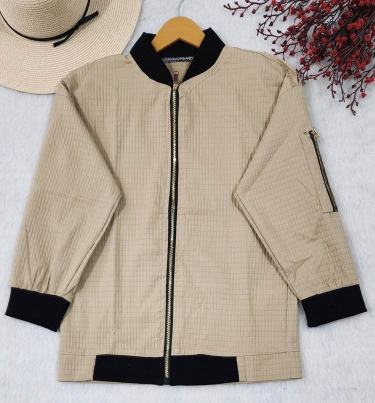 مشاهده قیمت سوییشرت جلو زیپ ضد آب پاییزه کد 95005