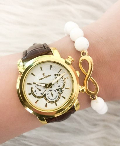 سفارش ساعت زنانه بند چرم کد 369068