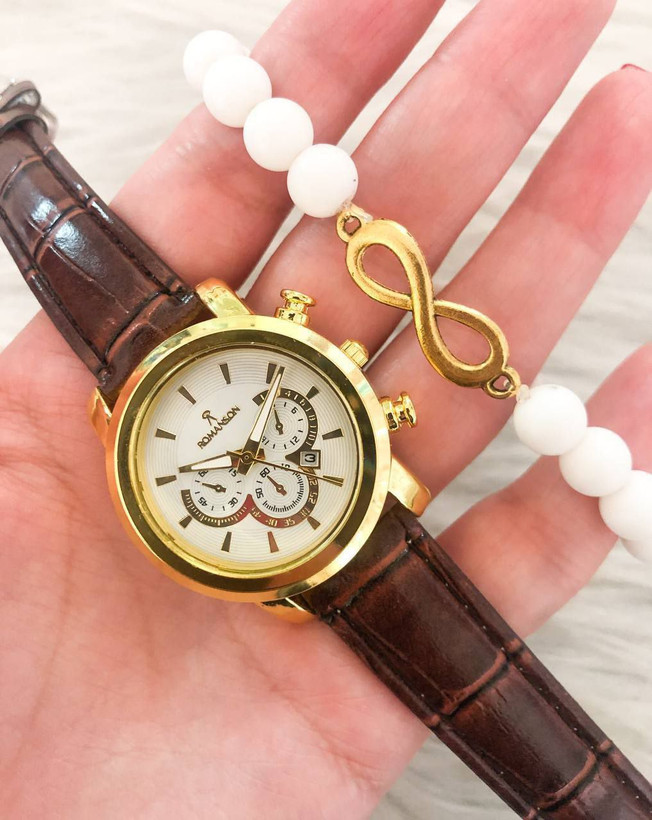 خرید ساعت زنانه بند چرم کد 369068