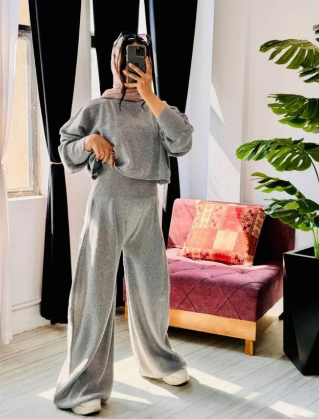 خرید اینترنتی ست شومیز و اورال هستی کد 95073