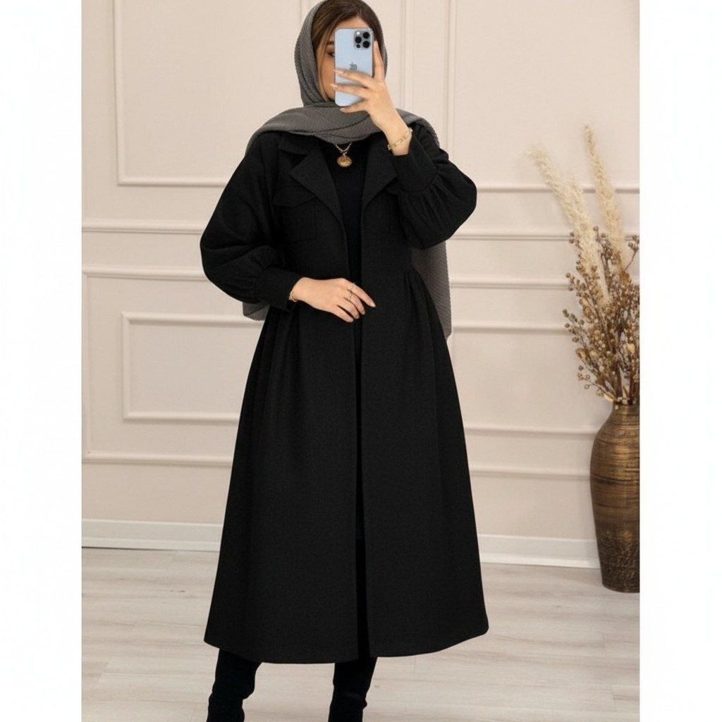 خرید اینترنتی مانتو شاهلین کد 99558