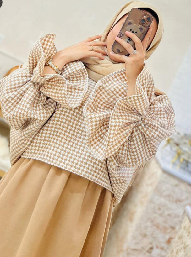 خرید آنلاین شومیز دامن نیکا کد ۴۳۵۷