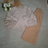 سفارش و مشاهده قیمت شومیز دامن نیکا کد ۴۳۵۷