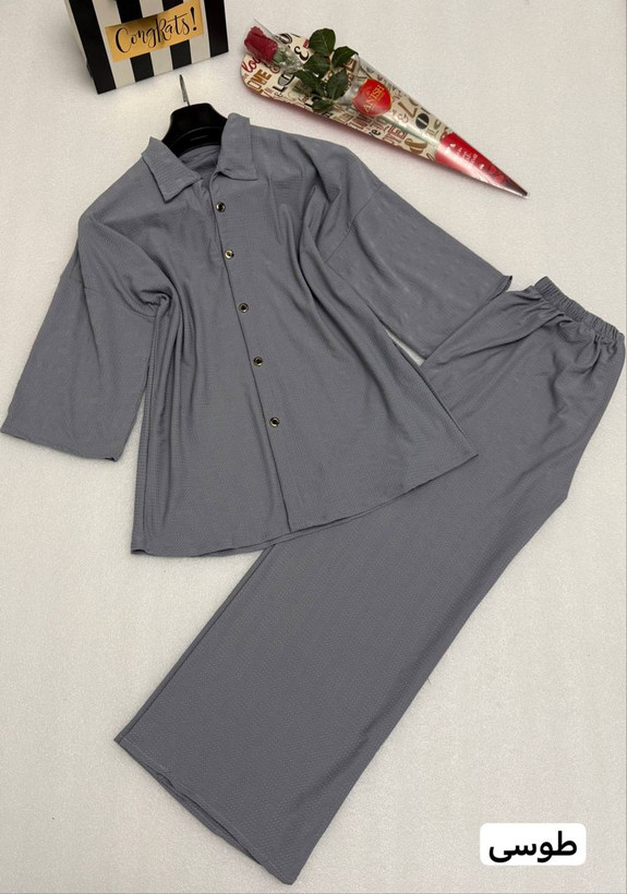 خرید و سفارش ست مانتو شلوار نرگس کد 24304