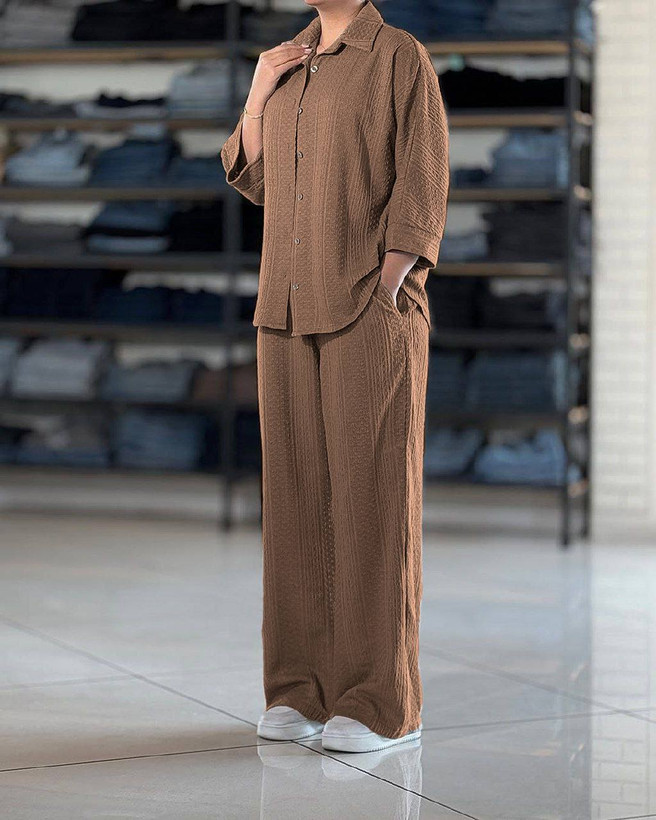 خرید اینترنتی ست مانتو شلوار نرگس کد 24304