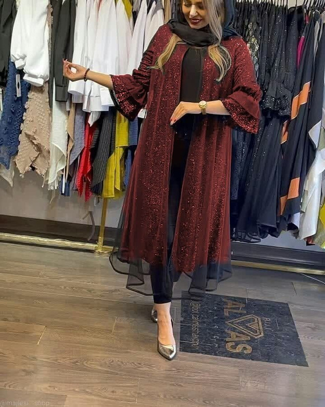 خرید مانتو مجلسی فرشته کد 77257