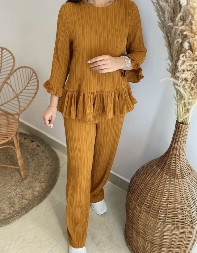 خرید بلوز شلوار رزالین کد 99552