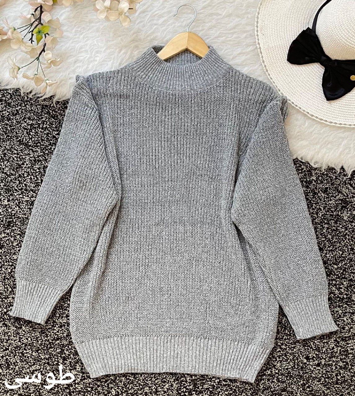 خرید بافت یقه ایستاده بیتا کد 95202