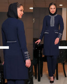 سفارش مانتو شلوار آذربانو کد 99515