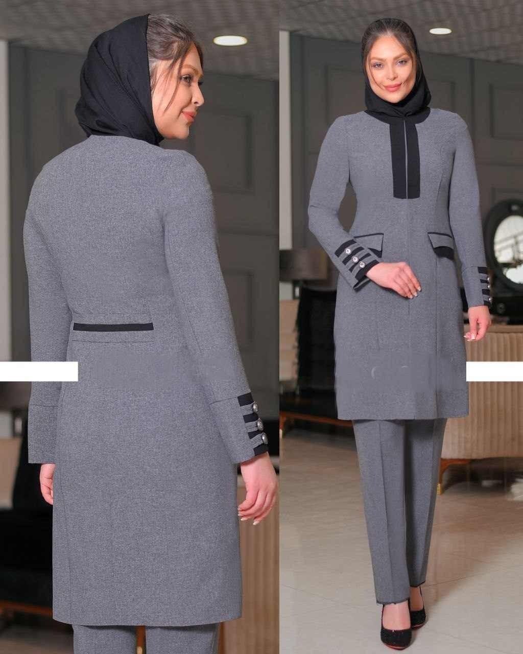 خرید اینترنتی مانتو شلوار آذربانو کد 99515