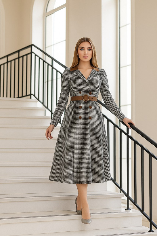 سفارش مانتو پاییزه مدل نارون کد 95264