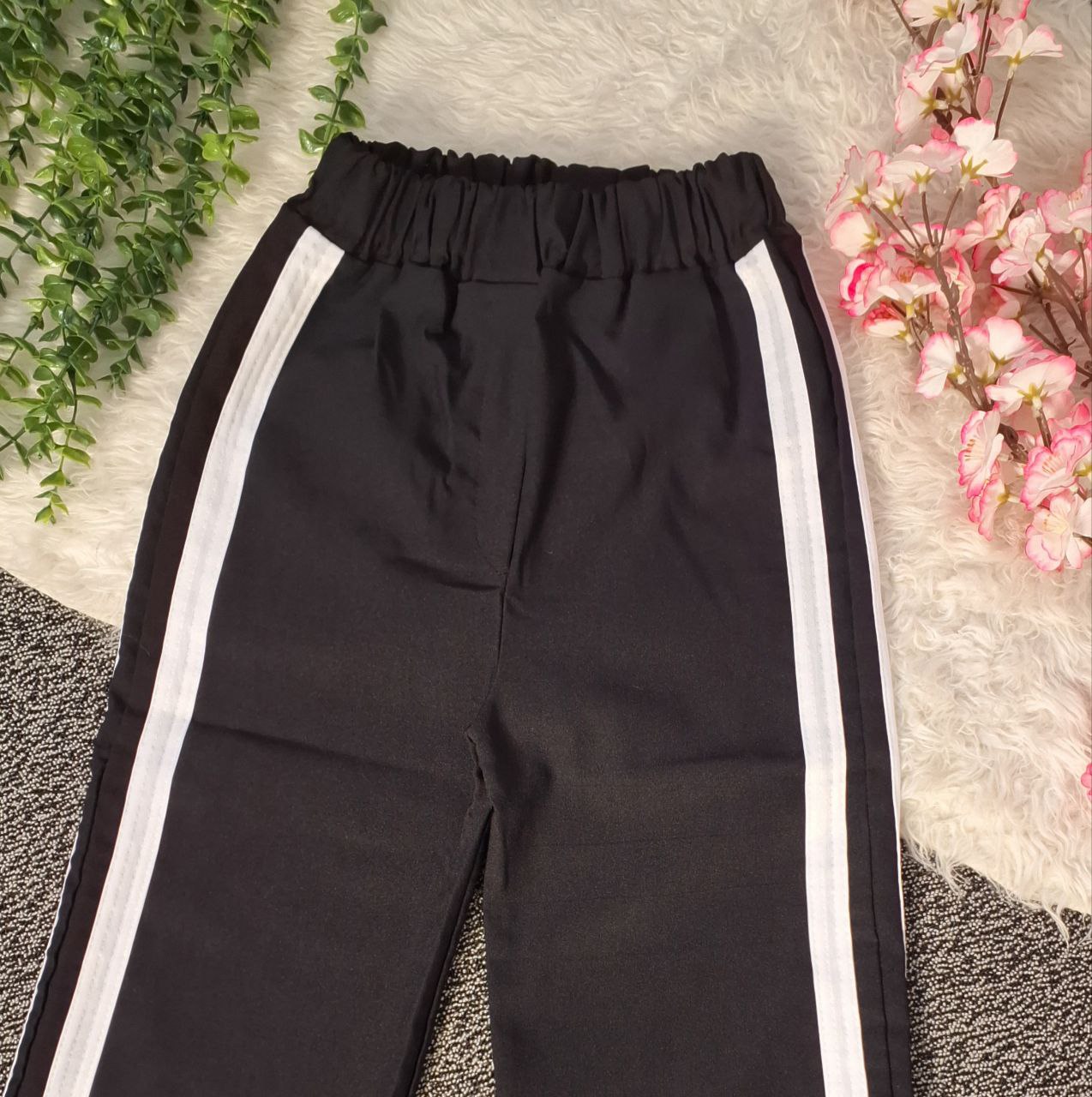 خرید و سفارش شلوار دو نواره بغل چاکدار کد 2061