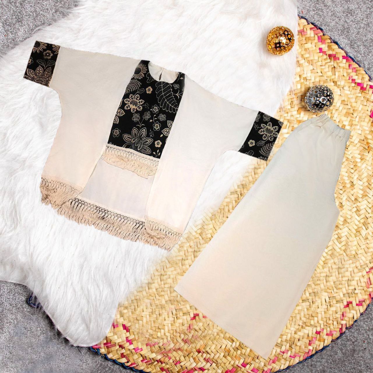 خرید اینترنتی ست دوتیکه سنتی بنیتا کد 37214