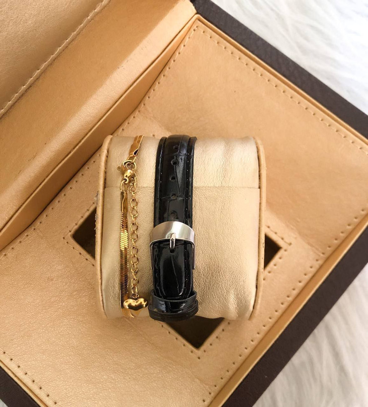 سفارش اینترنتی و آنلاین ساعت زنانه بند چرم مارک رومانسون کد 369110