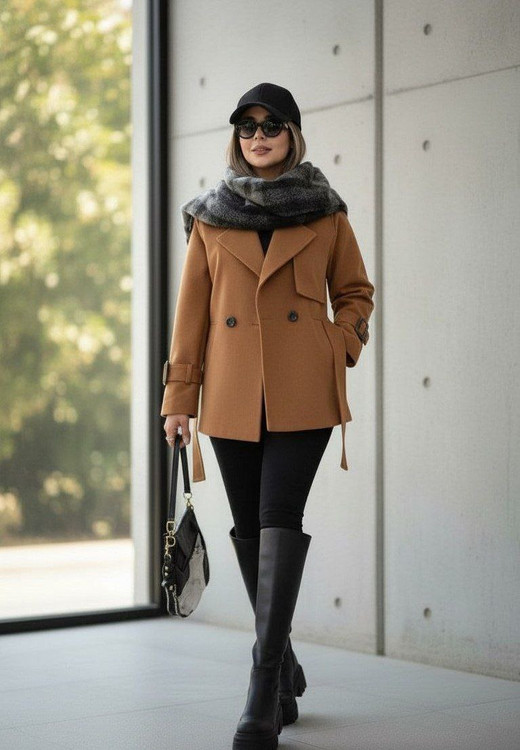 خرید پالتو مدل آرالیا کد 52669