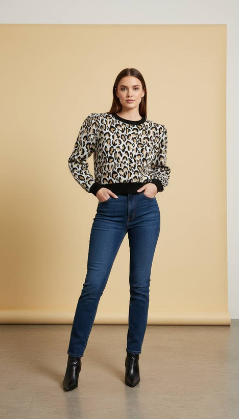 خرید بافت پلنگی کد 73541