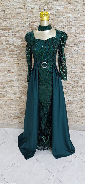 مشاهده قیمت لباس مجلسی ماهلین کد 198