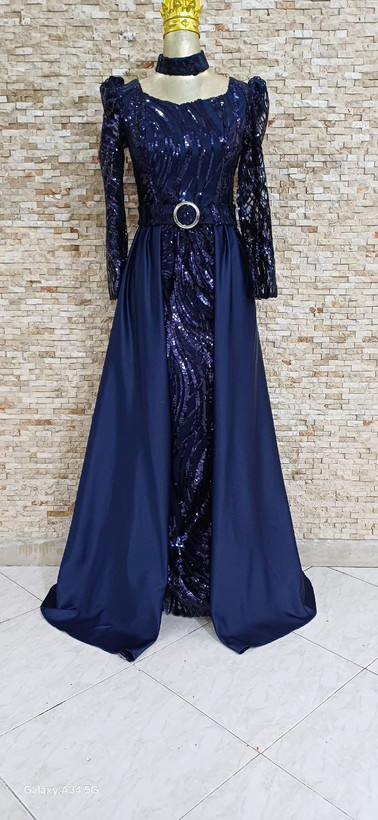 سفارش اینترنتی لباس مجلسی ماهلین کد 198