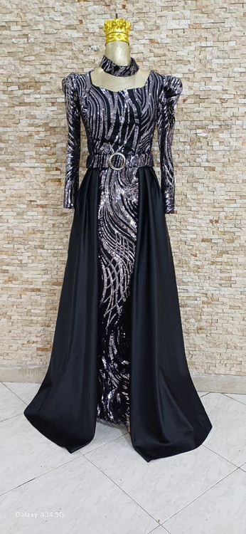 خرید و سفارش لباس مجلسی ماهلین کد 198