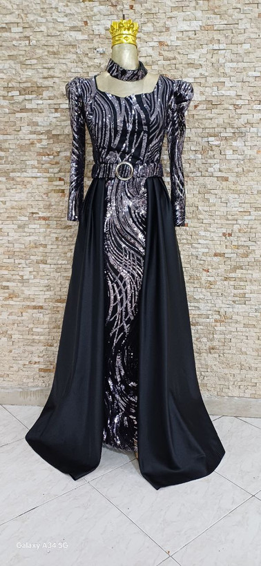 خرید و سفارش لباس مجلسی ماهلین کد 198