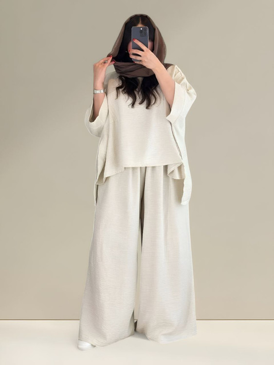 خرید اینترنتی ست شومیز شلوار رزا کد 37105