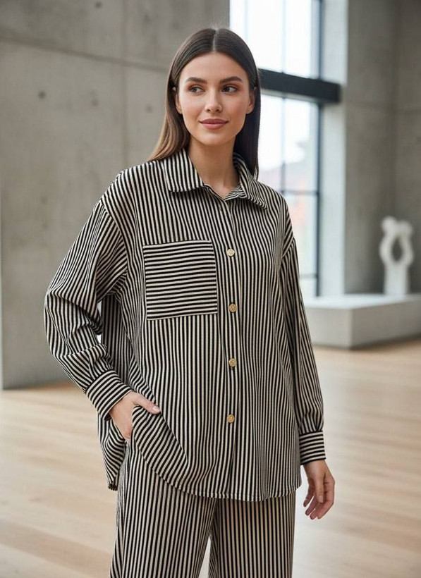 خرید اینترنتی ست مانتو شلوار ابریشم کد 74424