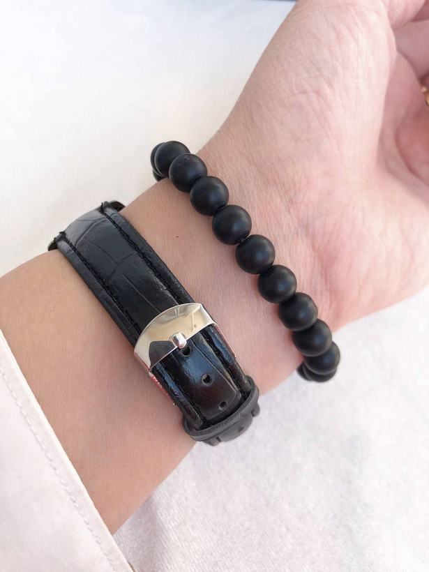 مشاهده قیمت ساعت بند چرم مشکی رومانسون کد 369396