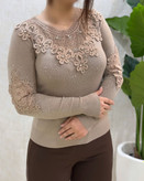 سفارش شومیز مجلسی بافت ریز کد 78405