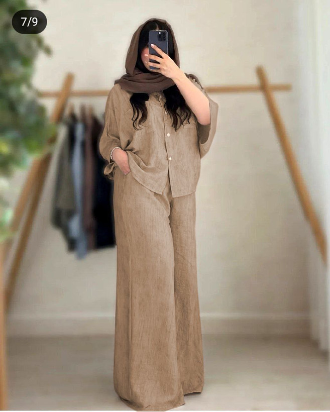 خرید اینترنتی شومیز شلوار نازلی کد 37104