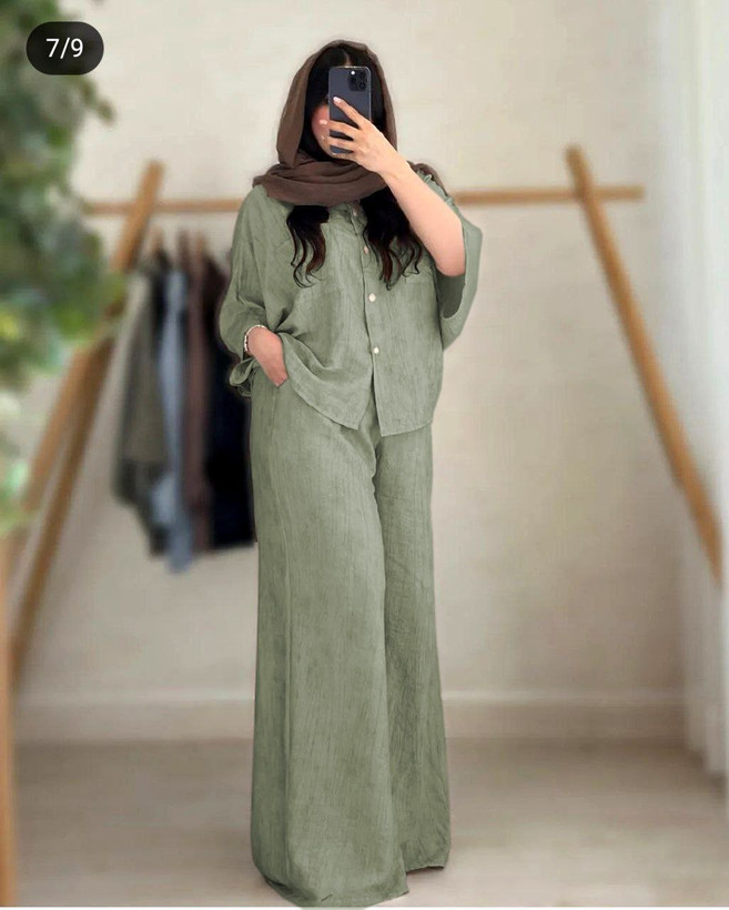 خرید آنلاین شومیز شلوار نازلی کد 37104