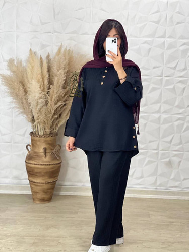 سفارش ست دو تیکه شومیز شلوار چیترا کد 36991