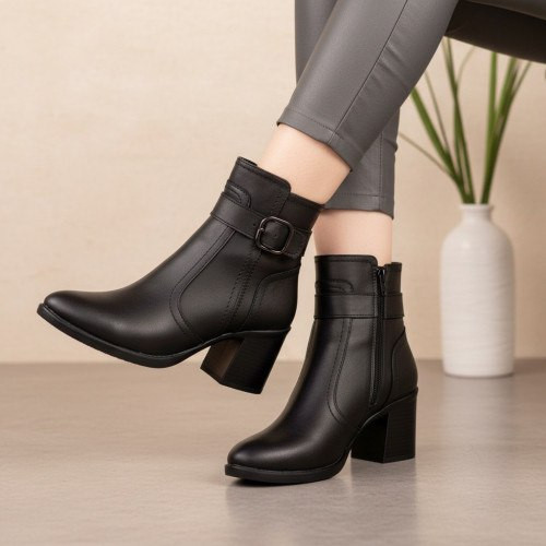 سفارش اینترنتی نیم بوت بغل زیپ کد 4429