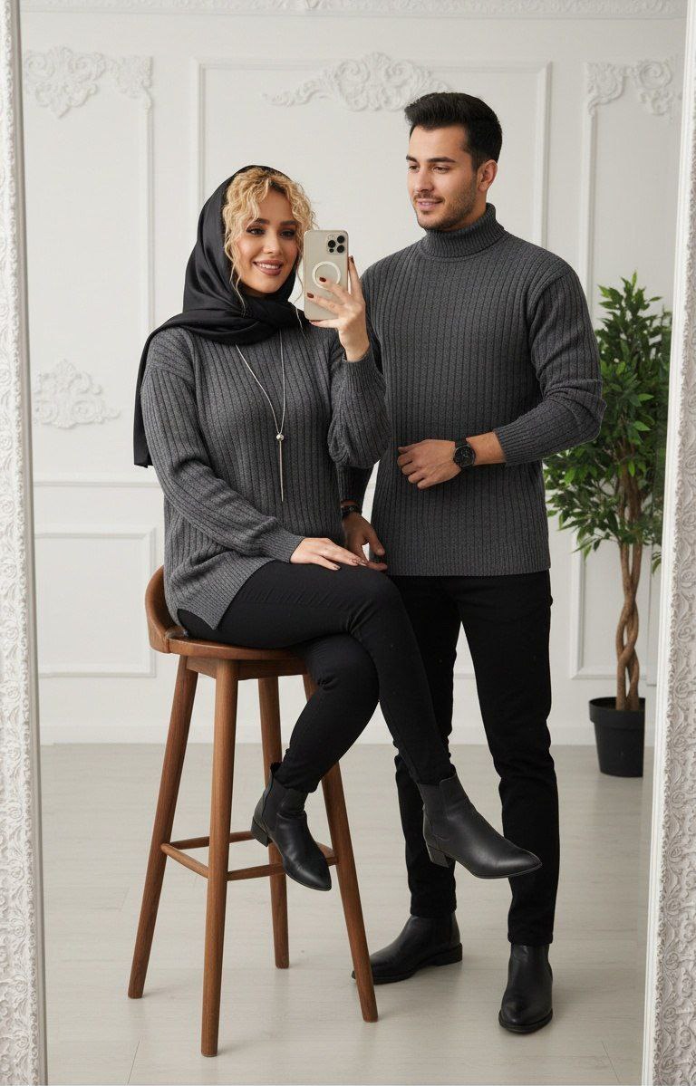 سفارش یقه اسکی لاوینی کد 95274