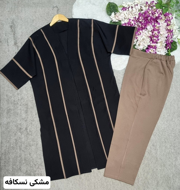 سفارش و مشاهده قیمت ست مانتو شلوار ستاره کد 43690