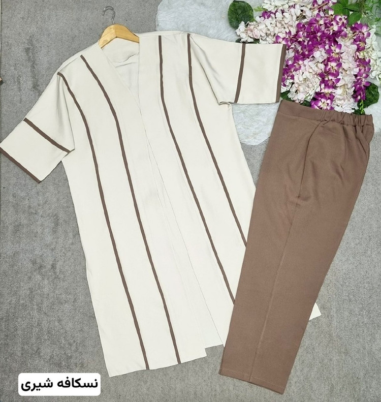 سفارش اینترنتی و خرید ست مانتو شلوار ستاره کد 43690