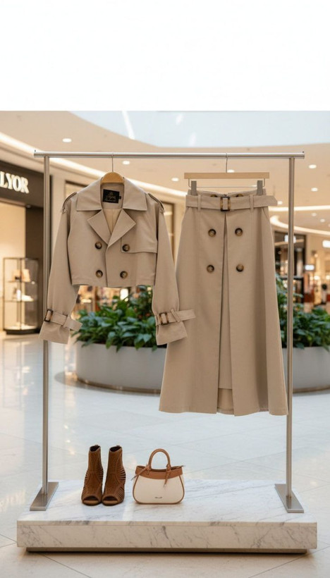 سفارش اینترنتی و آنلاین ست دو تیکه کت دامن هیلدا کد 37187