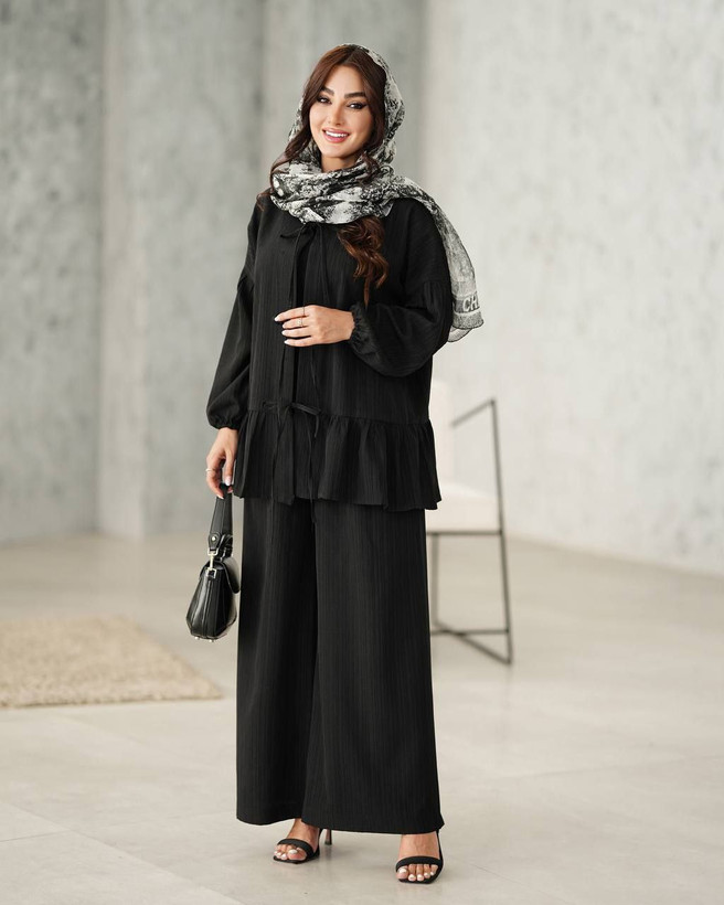 خرید ست شومیز شلوار ملیکا کد 36996