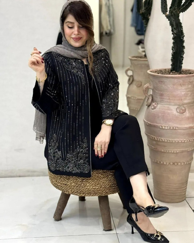 سفارش کت سنگدوزی ابان کد 4453