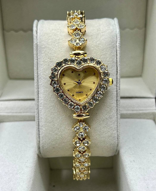 سفارش ساعت زنانه فول نگین HENGEN کد 369508