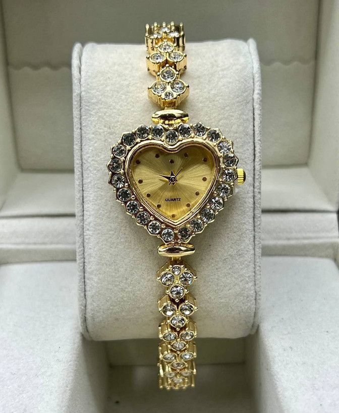 سفارش ساعت زنانه فول نگین HENGEN کد 369508