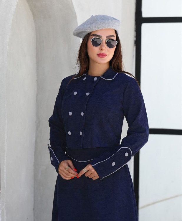 سفارش آنلاین کت و دامن طرح سوزان کد 80153