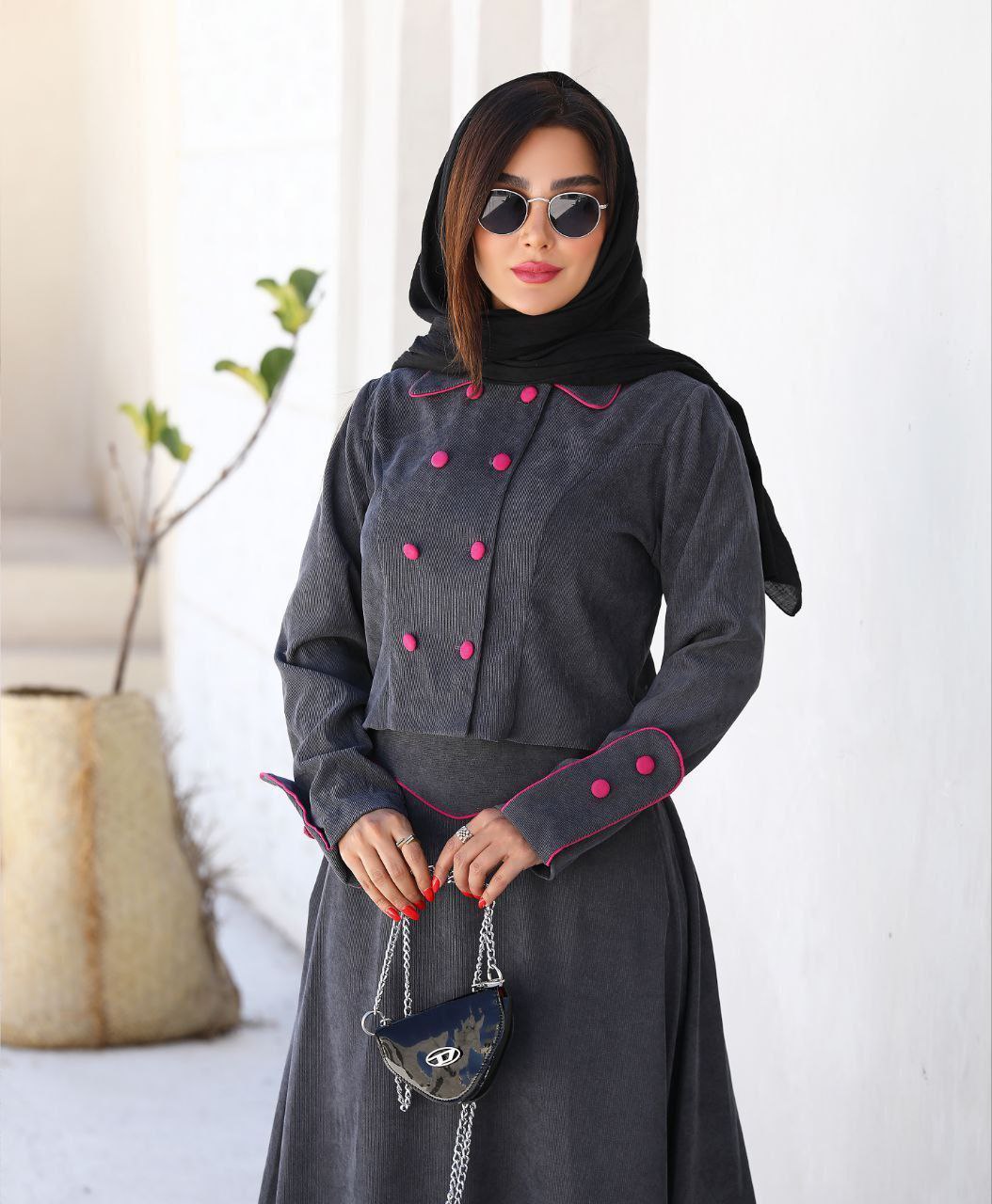 سفارش کت و دامن طرح سوزان کد 80153