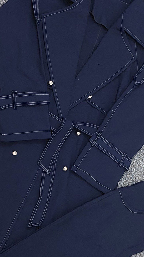 خرید اینترنتی کت کوتاه و شلوار طرح جین کد ۴۴۶۹